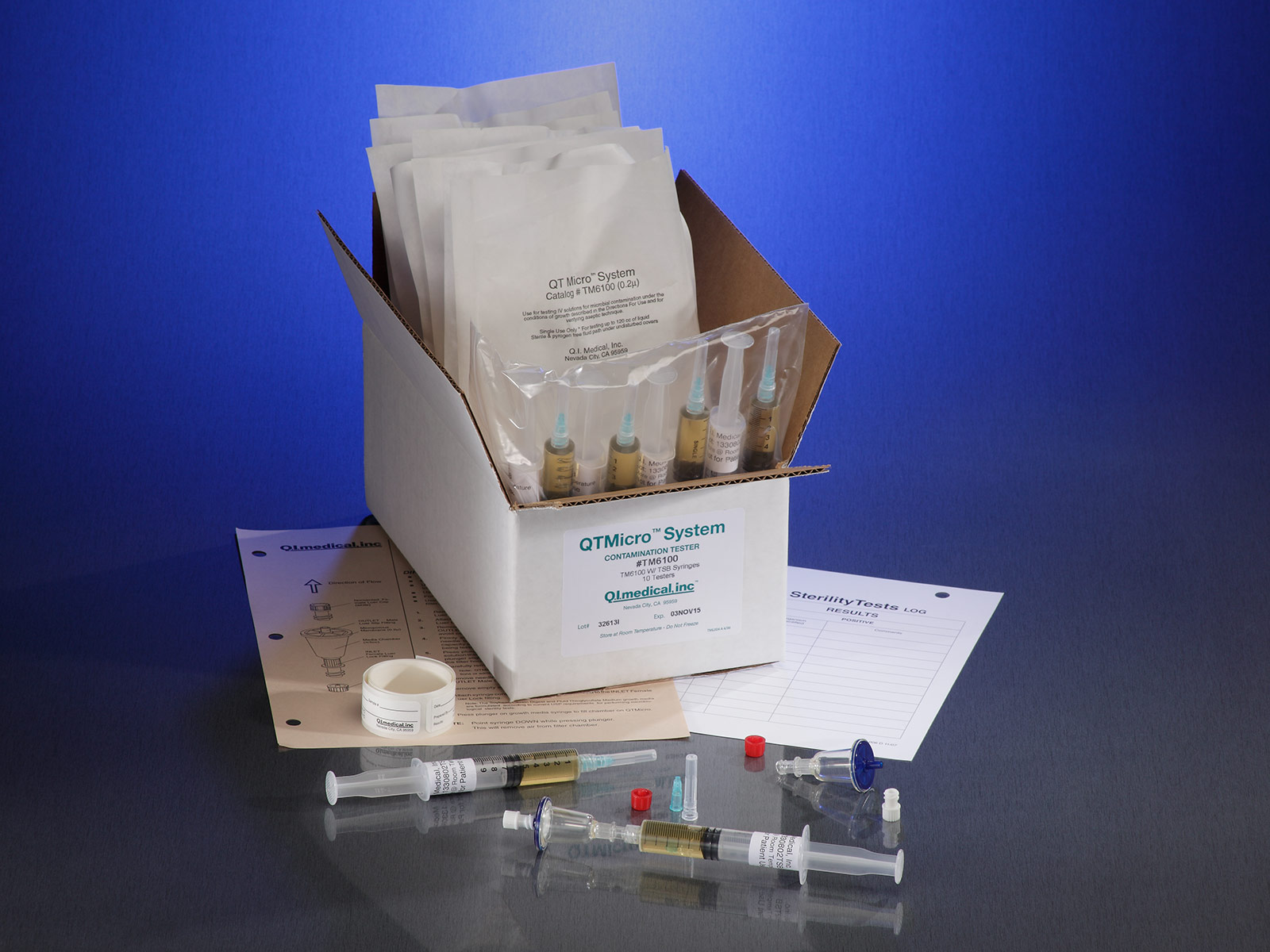 QT Micro™ Contamination Test for IV Solutions QI Medical, Inc.
